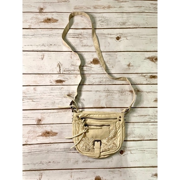 Target Small Cream Crossbody Purse - Picture 1 of 4